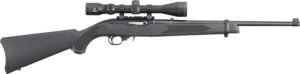 RUGER 10/22 CARBINE 22LR - BLUED BLACK SYN. W/3-9X40