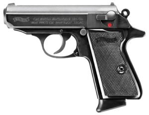 WALTHER PPK/S 380ACP BLUE FS - 7-RD. BLACK SYNTHETIC GRIPS
