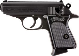 WALTHER PPK 32ACP BLACK FS - 6+1 RD BLACK SYNTHETIC GRIPS