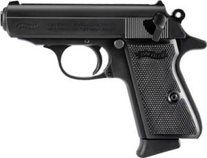 WALTHER PPK/S 32ACP BLACK FS - 7-RD. BLACK SYNTHETIC GRIPS