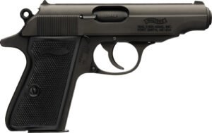 WALTHER PP 32ACP BLACK 8RD - BLACK SYNTHETIC GRIPS