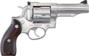 RUGER REDHAWK 45ACP 4.2" - STAINLESS WOOD ADJUSTABE