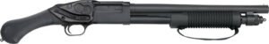 MOSSBERG 590 SHOCKWAVE 12GA 3" - W/ CTC LASER SADDLE BLUED