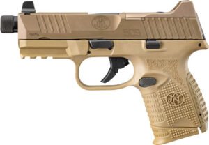 FN 509 COMPACT TACTICAL 9MM - 1-24RD 1-12RD NS FDE/FDE