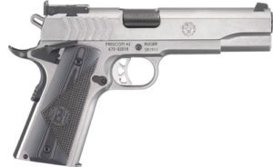 RUGER SR1911 TARGET 9MM 9-SHOT - STAINLESS G10 GRIPS