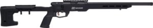 SAVAGE B22 PRECISION 22WMR 18" - HB MDT CHASSIS W/RAIL BLACK