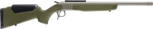 CVA SCOUT TD V3 350 LEGEND 20" - STAINLESS/OD GREEN SYNTHETIC