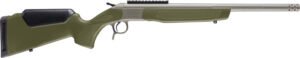 CVA SCOUT TD V3 360 BH 20" - STAINLESS/OD GREEN SYNTHETIC