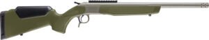 CVA SCOUT TD V3 400 LEGEND 20" - STAINLESS/OD GREEN SYNTHETIC