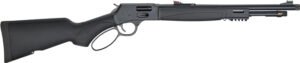 HENRY X MODEL LEVER 44MAG/SPL - 17.4" TB BLUED BLACK SYN.