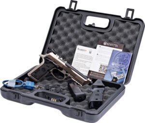 BERETTA 92X PERFORMANCE CARRY - 9MM 4.9" 15RD SS OPTIC CUT