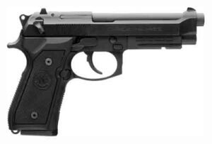 BERETTA M9A1 9MM 4.9" 15RD - BLACK MATTE POLY WITH RAIL
