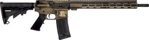 GLFA AR15 BATTLEWORN 223 WYLDE - 16" NIT BBL BRONZE