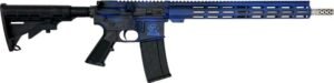 GLFA AR15 BATTLEWORN 223 WYLDE - 16" S/S BBL ROYAL BLUE