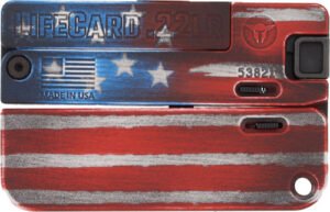 TRAILBLAZER LIFECARD 22LR - SINGLE SHOT AMERICAN FLAG