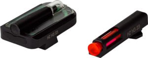 HIVIZ FASDOT H3 RED FRONT/GRN - REAR FOR GLOCK 9MM/40/.357 SET