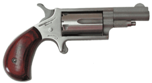 NAA MINI-REVOLVER COMBO - 22LR/22WMR 1-5/8" S/S WOOD