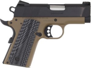 COLT DEFENDER 45ACP 3" 7RD FDE - CERAKOTE BLUED G10 GRIPS