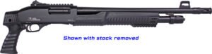 IVER JOHNSON PUMP 12GA 3" 18" - CYL BLUED QD PISTOL GRIP STOCK