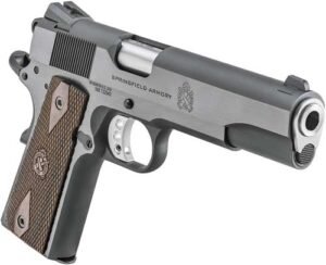 SPRINGFIELD 1911 GARRISON - 9MM 5" 9RD BLUED WALNUT