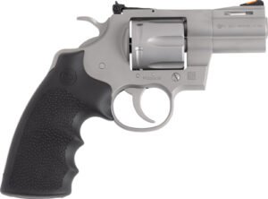 COLT PYTHON 357MAG 2.5" 6RD - MATTE STAINLESS HOGUE GRIPS