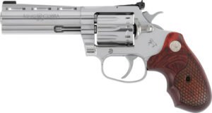 COLT KING COBRA 22LR 4.25" 6RD - STAINLESS SNAKE GRIPS (TALO)