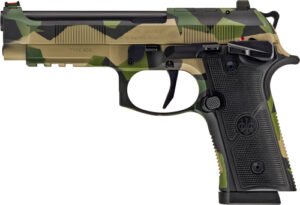 BERETTA 92XI SAO FS 9MM 4.7" - 18RD SPLINTER CAMO 2 MAGS