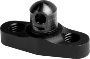 GROVTEC FLANGED SWIVEL STUD - KEYMOD ADAPTOR BLACK