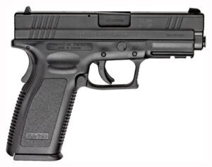 SPRINGFIELD XD SERVICE 9MM 4" - 10RD ESSENTIALS PACKAGE BLACK