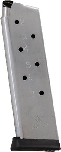 METALFORM MAGAZINE 1911 GOVT. - 45ACP 7RD S/S REMOVABLE BASE