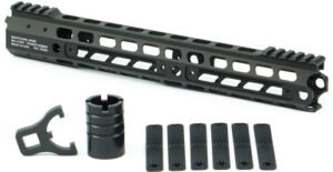 MANTICORE TRANSFORMER RAIL - 13" GEN II BLACK FOR AR-15