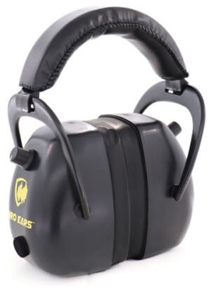 PRO EARS GOLD II 30 EAR MUFF - ELECTRONIC W/PADDED BASE BLK
