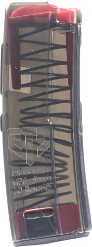 ETS MAGAZINE HK MP5 9MM 10RD - CARBON SMOKE