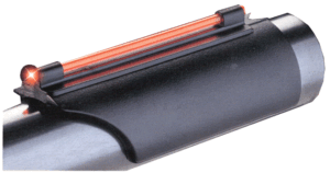 TRUGLO SIGHT GLO-DOT II RED - SNAP-ON FOR PLAIN BARREL 12/20