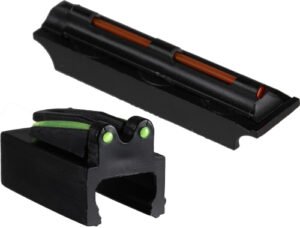 TRUGLO SIGHT SET GOBBLE-DOT - SNAP ON FOR 1/4" RIB RED/GREEN