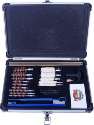 GUNMASTER UNIVERSAL SELECT .22 - CLEANING KIT ALUM CASE 30 PCS