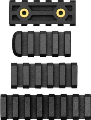 AB ARMS RAIL COMBO PACK LTF - 7/5/4 SLOT RAILS BLACK