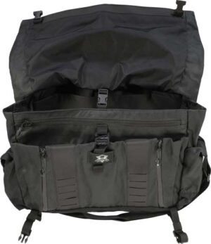 GREY GHOST GEAR WANDERER BAG - 2.0 WAXED CANVAS BLACK
