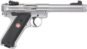 RUGER MARK IV TARGET 22LR - 5.5" SS THREADED BULL BBL