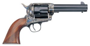 Taylors & Company 700ADE 1873 Cattleman New Model 45 Colt (LC) 6rd 4.75" Blued Cylinder & Barrel Color Case Hardened Steel Frame Walnut Navy Size Grip (Taylor Tuned)