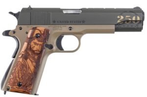 Thompson 1911 Army 45ACP 5" ODG/Tan Wd 7rd