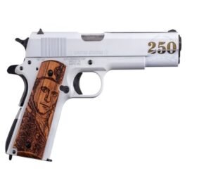 Thompson 1911 Navy 45ACP 5" Wht/Blk/Wd 7rd