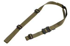 Magpul MAG513RGR MS1 Sling Ranger Green Nylon 48"-60" OAL Adjustable Two-Point Rifle
