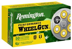 Remington Ammunition 22206 Performance WheelGun  32S&W 88gr Lead Round Nose 50 Per Box/10 Case