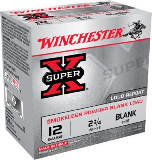 Winchester Ammo XP12 Super X Blank 12Gauge 2.75" 25 Per Box/10 Case