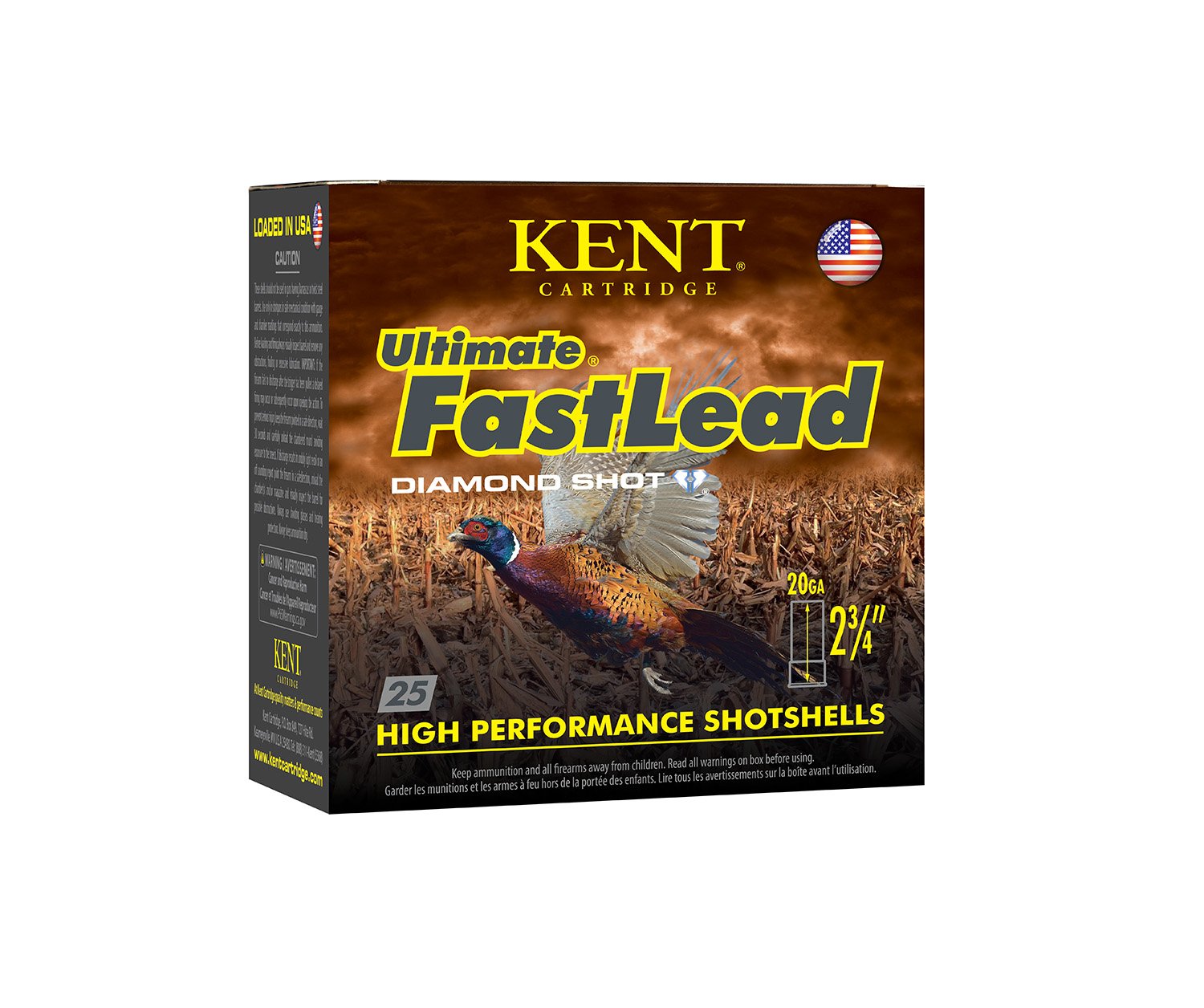 Kent Cartridge 20 Gauge – 25rd