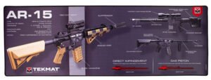 TekMat TEKR44AR15WPD AR-15 Ultra 44 Cleaning Mat Multi-Color Rubber 15"x44" AR-15 Weapons Platform