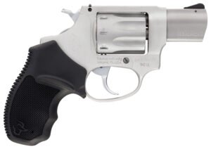 Taurus 2942039UL 942 Ultra-Lite 22 LR 8rd 3" Matte Stainless Finish Barrel, Matte Stainless Finish Cylinder, Stainless Anodized Finish Aluminum Frame & Finger Grooved Black Polymer Grip