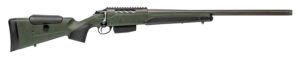 Tikka JRTXRSV319 T3x Super Varmint 6.5 PRC 5+1 23.70" Barrel, Tungsten Cerakote Metal Finish, Black Webbed Green Roughtech Stock