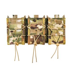 High Speed Gear 45TA00MC TACO Shingle Mag Pouch Triple MultiCam Nylon MOLLE Compatible w/ Rifle